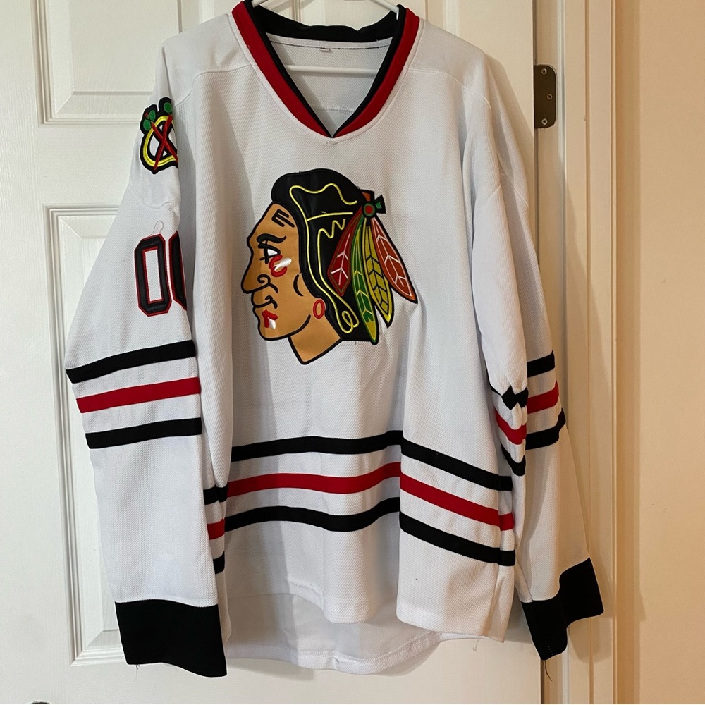 Blackhawks “Griswold” Hockey Jersey - Men’s XXL